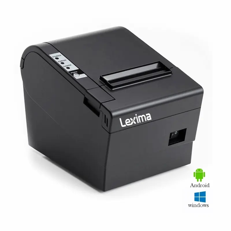 Impresora Ticketera térmica de 80mm interfaz USB + Bluetooth
