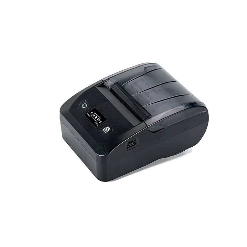Impresora térmica portátil 57mm con interfaz Bluetooth + USB